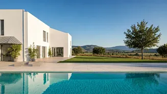 Arjun Bijlani's Stunning Karjat Farmhouse: A White Haven with Pool and Scenic Views