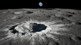 SpaceX's Falcon 9 Upper Stage Created a 60-Foot Lunar Crater