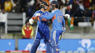3rd T20I: Ton-up Abhishek headlines India's series-winning victory over NZ