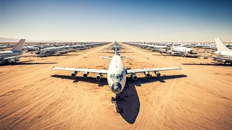 Desert Graveyards: Where Retired Aircraft Find a Second Life