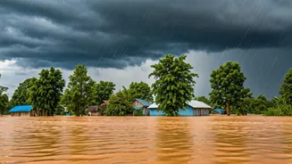 Northeast Weather Update: Heavy Rain Spells Lash Assam And Meghalaya