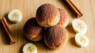 5-Minute Banana Cinnamon Bites: A Quick & Wholesome Breakfast Delight!