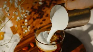 Warming Biscoff Into Milk Helps The Spread Dissolve Smoothly With Frothy Instant Coffee Adds A Café-Style Layer Without An Espresso Machine As The ...