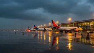 Delhi Airport Comes To Halt: Over 500 Flights Delayed As Rain, Hailstorm Disrupt Operations