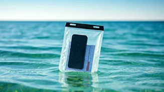 Waterproof Storage Saves Documents, Phones And Sanity