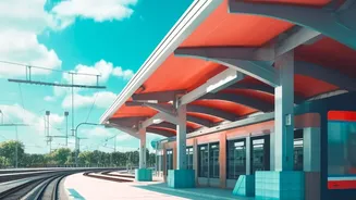 August Journeys Are Easier with a Clear Meeting Point near Platforms