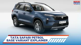 Tata Motors Safari Petrol Base Variant Features - What Do You Get For Rs 13.29 Lakh?
