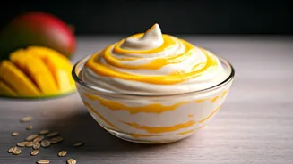 The Creamiest Frozen Mango Oat Milk Pudding Sweeping Internet