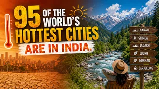 95 Of The World’s Hottest Cities Are In India. Here’s Where You Should Head To Cool Off