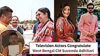 'Bengal Breathes Without Fear': Smriti Irani, Rupali Ganguly, Elvish Yadav & Other Television Actors Congratulate Suvendu Adhikari After He Takes O...