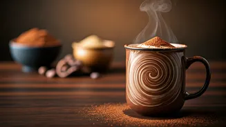 Indulge in Protein-Rich Tahini Hot Chocolate!