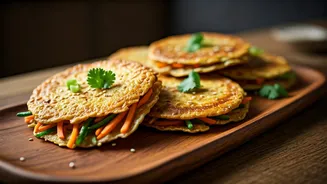 Crispy Veggie Rice Paper Pancakes: Your Ultimate Quick & Delicious Snack Fix!