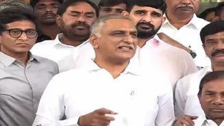 BRS leader Harish Rao slams CM Revanth Reddy over SIT notices in phone-tapping case