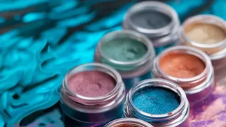 New metallic beauty trends turn subtle