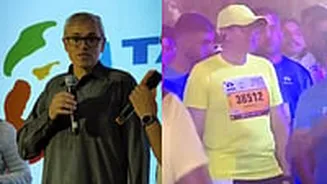 'Avoid Spending Too Much Time On...': J&K CM Omar Abdullah's Message At TATA Mumbai Marathon 2026 Goes Viral, Urges Youth To Prioritise Health; VID...
