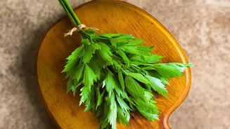 Leftover coriander and mint stems create aromatic zero waste cooking oils easily
