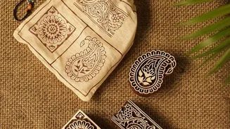 How wooden printing blocks can be used in home decor