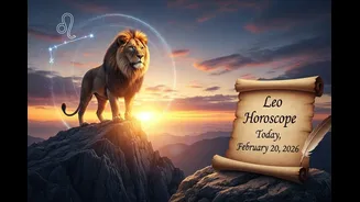 Leo Horoscope Today, February 20, 2026