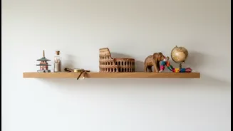 Small Souvenirs Need A Boundary: Try One Shelf, Tray Or Cabinet