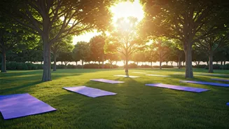 International Yoga Day Fever Takes Over Local Parks Nationwide