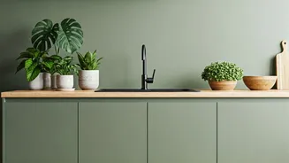Cooking Spaces Are Getting A Fresh Green Makeover