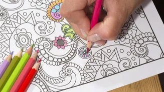 Want to calm your nerves? Get adult coloring books