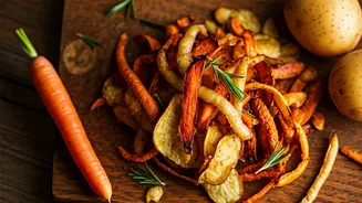 Crispy Spiced Vegetable Peels Are The Newest Evening Craze