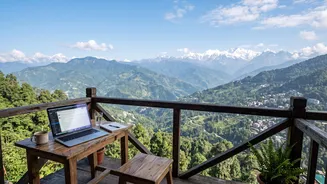 How to choose between Gangtok hotel workations and long-stay eco-homestays for remote laptop work