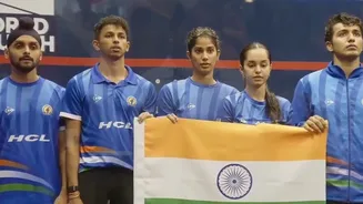 India Script Historic First Squash World Cup Triumph on Home Soil