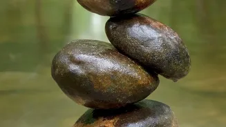 Stone balancing: A lesson in patience