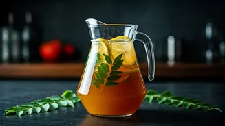 Ditch Sugar, Try Savory Curry Leaf Mocktail Infusions