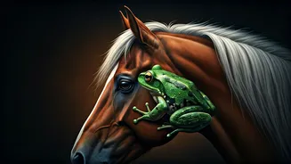 Optical Illusion Unveiled: Horse or Frog? Your First Glance Reveals Your Core Personality Traits