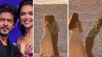 KING: Shah Rukh Khan-Deepika Padukone shoot for a romantic song in viral video, netizens spot 'Dhurandhar' star Ranveer Singh and Dua- WATCH