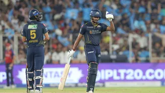 Sai Sudharsan slams 57 in his 50th IPL outing: Stats