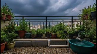 Why smart urban gardeners build low-cost drainage setups before heavy monsoon downpours