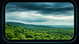 India's Rainy Landscapes Need A Train Seat