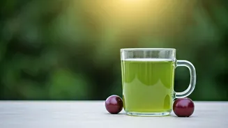 Upgrade Your Midday Green Tea With Tangy Kokum Extract