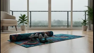 Monsoon Fitness Without Expensive Equipment