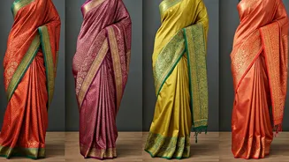 Unveiling 4 Exquisite Sarees: Where Tradition Meets Modern Grace