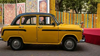 Kaali-Peeli Taxis: A Mumbai Icon at Kala Ghoda 2026