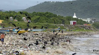 Cyclone Montha: Landslide In Andhra's Srisailam Temple, Odisha Asks Travellers To Cancel Plans