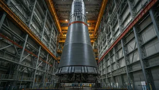 Artemis 3 Rocket Assembly Underway at Kennedy Space Centre for 2027 Lunar Mission