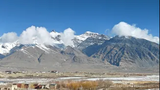 Himalayan Glaciers Observed Flowing from Space, Study Reveals Ancient Collapse