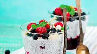 No-Cook Jamun Chia Pudding Suits Busy Monsoon Mornings