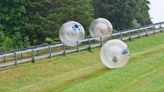 Where to experience zorbing in Africa