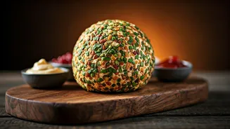 Chef's Secret: Crafting Irresistible Cheese Balls for Guests!