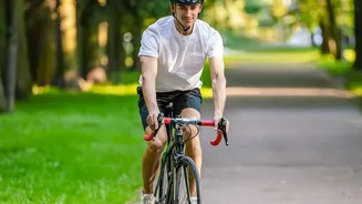 Cycling Offers Low-Impact Cardio But Requires A Safe Route Or Stationary Bike