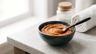 A Festive Beauty Guide Features Five Red-Lentil Face Packs