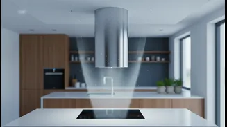 A Range Hood Needs Clear Airflow, Not Cabinets Blocking the Path