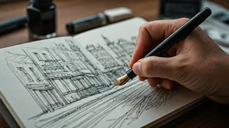 Capturing Kolkata's Soul: An Urban Sketcher's Pen and Ink Journey